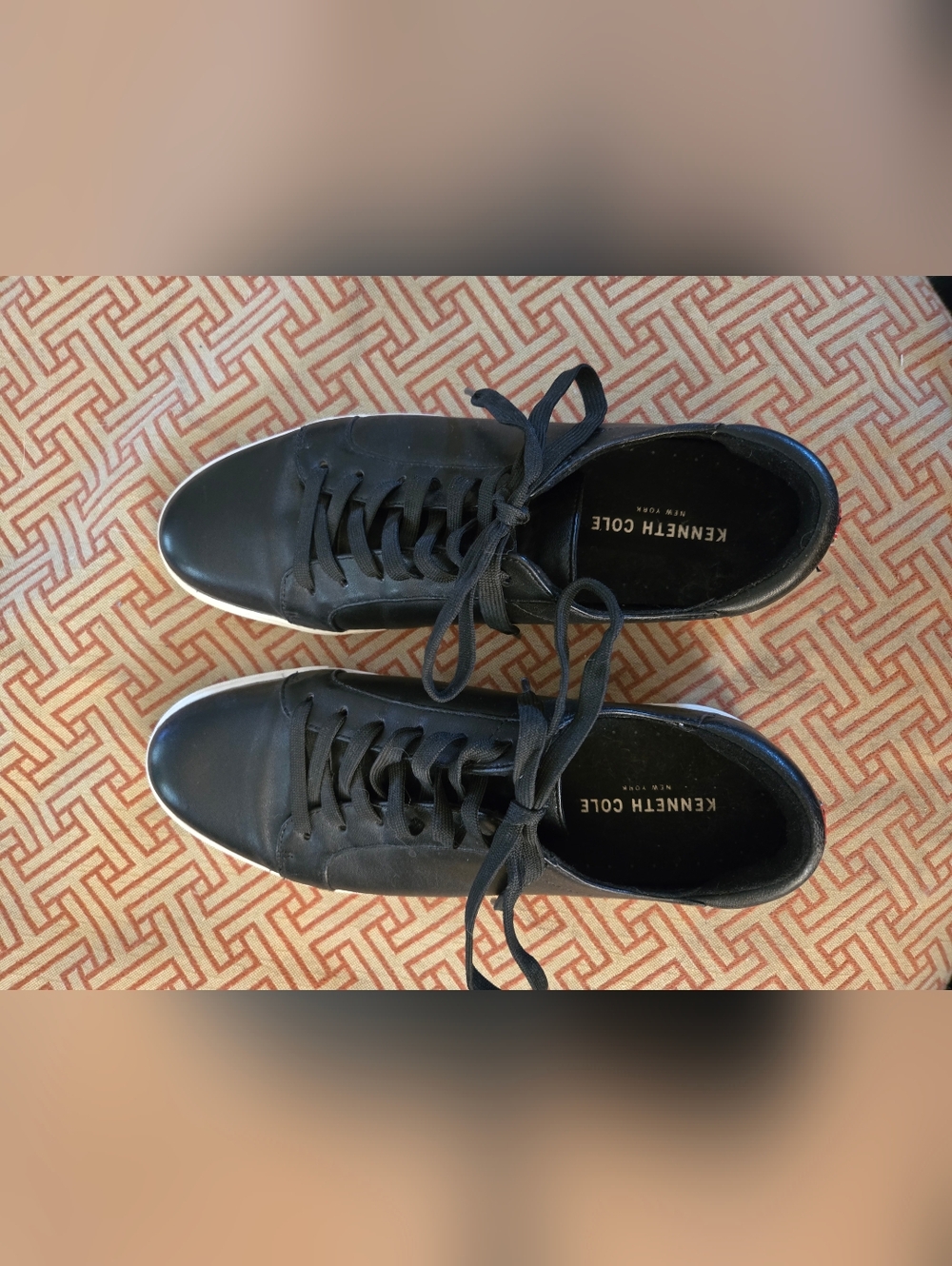 Kenneth Cole Kam Leather Pride Sneakers Womens Sz 10 - Picture 2 of 7